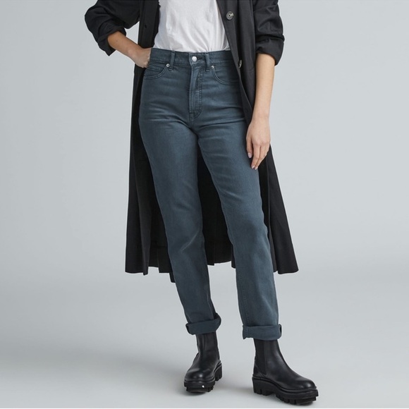 Everlane Denim - Everlane The Way High Slim Straight Jeans